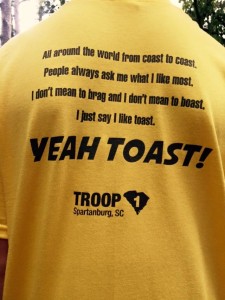 Yeah Toast t-shirt