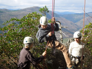 Linville Gorge Rock Climbing 2012