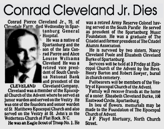 Spartanburg Herald-Journal, 17 January 1985, page 9A